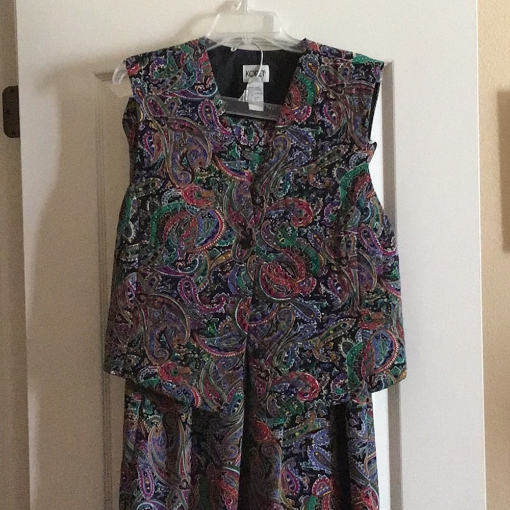 Skirt and vest